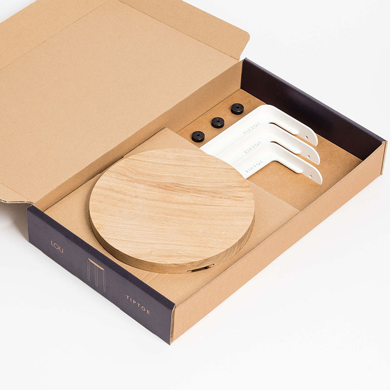 Packaging del taburete Lou