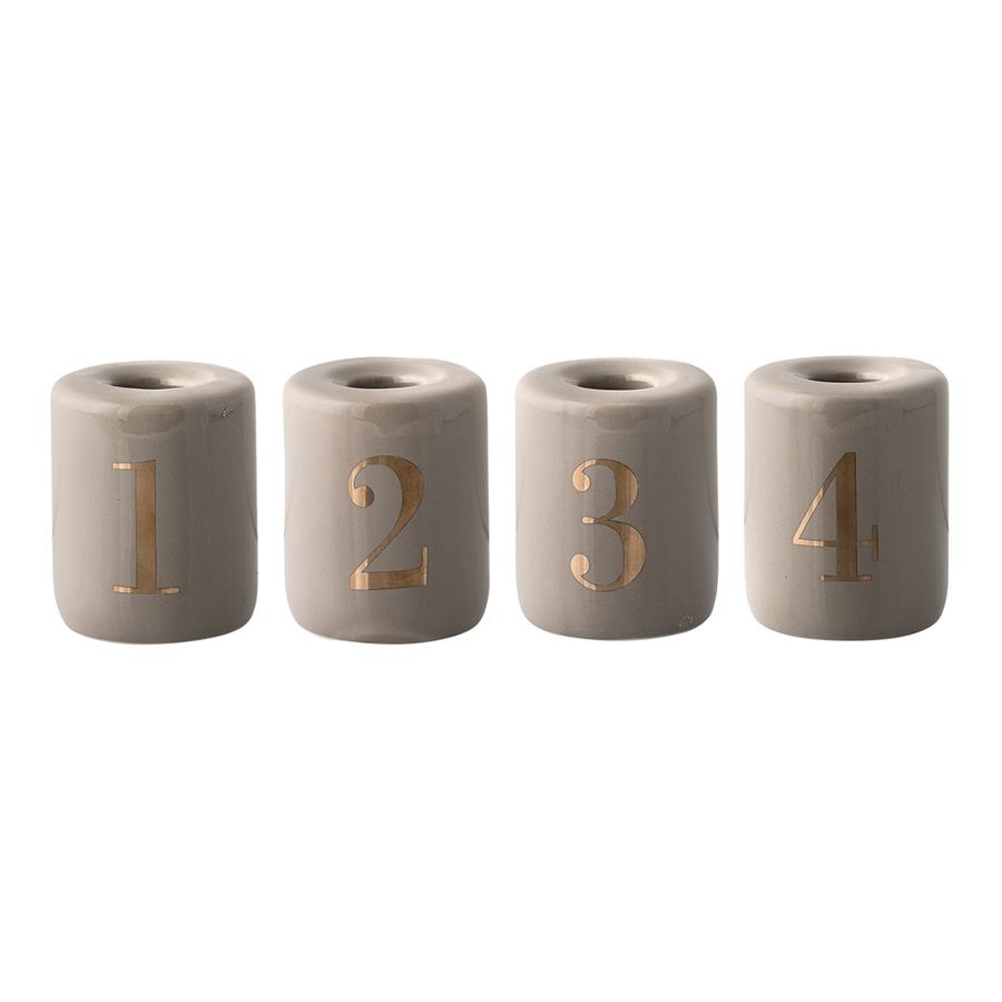 Candelabro adviento Bloomingville Set de 4